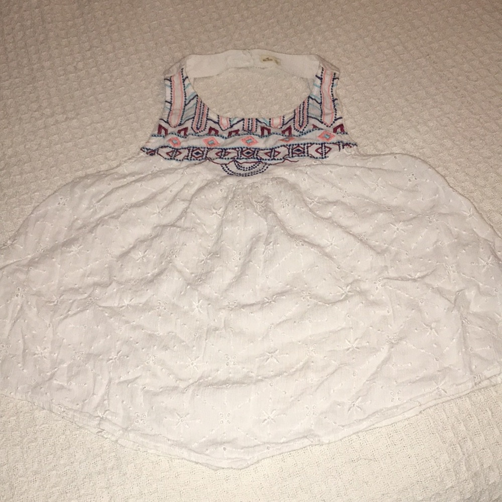 White hollister tank top